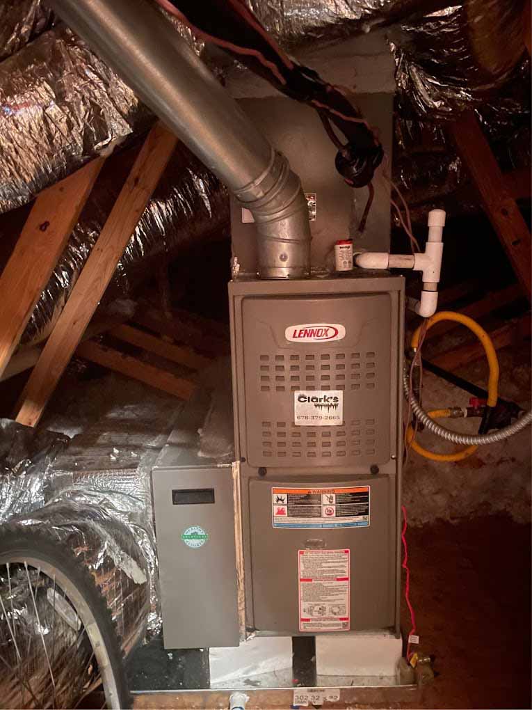 Inspecting heating system Hoschton, GA